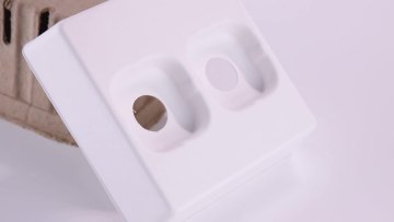 Customized biodegradable  paper pulp molded case tray box packaging1