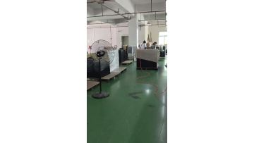 Coffee Table production workshop, color finishing process