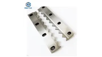 Customized HSS 4 Shaft Tire Plastic Shredder Blade And Knives For Crushing Machine1