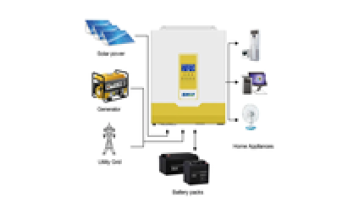Factory Price Panel PV System All in One  MPPT Offgrid 48V 5.6KW 5KVA Solar Inverter Easun EU stock1