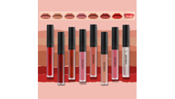 Nude Red Transparent Lip Makeup NO LOGO Wholesale Waterproof 8 Color Nude Matte Lip Gloss1