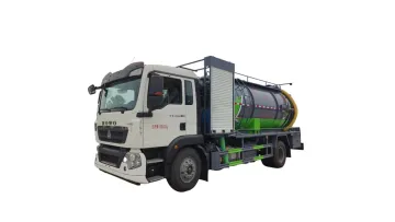 High Capacity Sewage Suction Truck for Large Scale Drainage Work1