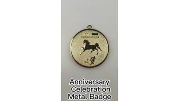 Anniversary Celebration Metal Badge