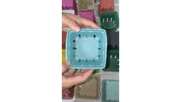 Cheap & custom color pulp berry baskets with great quality1