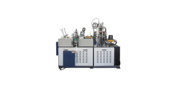 Paper cup handle making machine