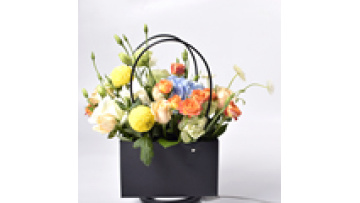 New Style Luxury Handmade Waterproof Square Bouquet Rectangular Packaging Gift Flower Boxes1