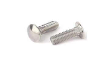 Customized Half Thread Full Thread ASME B18.5.2.2M Chrome-plated Metric Inch Series Round Head Square Neck Carriage Bolt1