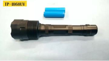 Rechargeable Battery High Power Scorpion 30 Watt Ultra Violet 395nm black light UV Flashlight1