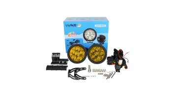 LiuHJG new model motorcycle fog light 12-80V spotlight