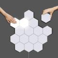 Quantum lamp LED Modular Touch Sensor Magnetic Hexagonal Lamps Night light Creative Wall lamp for Home Decoration