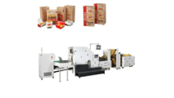 XKFD-220 Square Bottom Kraft Paper Bag Making Machine with Printing Price1