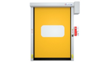 High Speed Zipper Structure Safety Fast Flexible Rapid Pvc door With No Metal Bars For mushroom workshop1