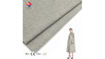Wholesale 75%polyester 10%rayon 15%wool Knit 590gsm Anti Pilling Soft Fleece Fabric for Women Winter Coat1