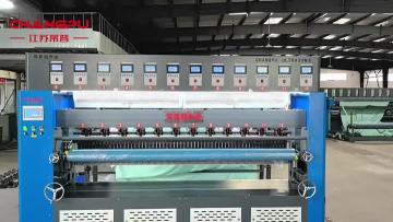 Ultrasonic Textile winter cloth garment Fabric Embossing quilting Machine