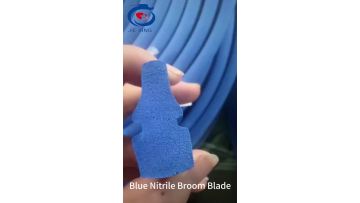 blue nitrile butadiene rubber broom strip