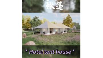 Hotel tent house