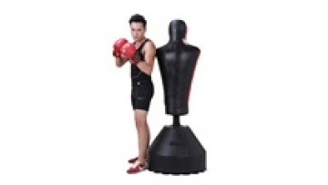 Standing Heavy Sandbags Training