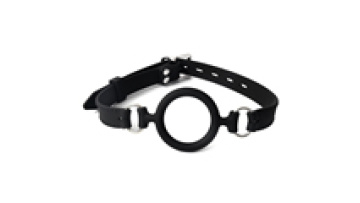 Soft Silicone O-Ring Ball Gag with Breathing Feature for BDSM1