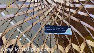 LAVIUS BIG WOODEN CHANDELIER