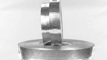 Inclined Nickel-Plated Steel Plate