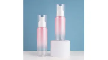60ml 80ml 120ml Empty Cosmetic Container Pet Round Spray Fine Mist Plastic Pump Sprayers Container Travel Perfumes Toner Bottle1
