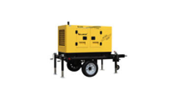 Trailer Generator Water Cooled 10KW 12KW 15KW 380V 400V three phase Diesel Generator for industry using1