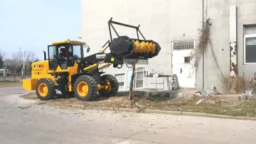 Skid Steer Loader Rotary Roller Brush Broom Sweepe