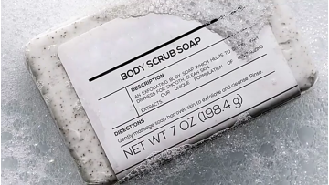 OEM ODM wholesale natural vegan exfoliating whitening cleansing skin care face body organic Coconut scrub soap1