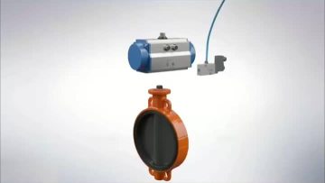 Pneumatic Control Butterfly Valve