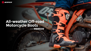 All-weather Off-Road Motorcycle Boots - MBM009