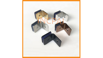 shower door rollers and glass clamp for shower door