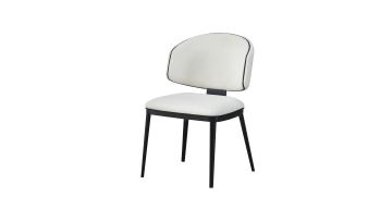 BR-25A03 Comfortable and Stylish Ergonomic Dining Chair for Modern Homes and Offices