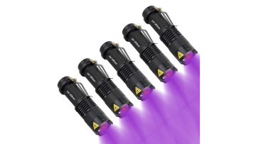 Aluminium mini pocket led semen detection scorpion uv ultraviolet torch flashlight 365 395nm taschenlampe blacklight fingerprint1