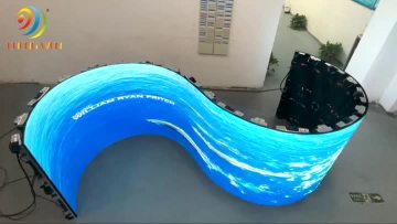 Flexible  LED Screen Curve In & Out