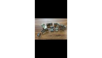 All glass clamp glass hinge