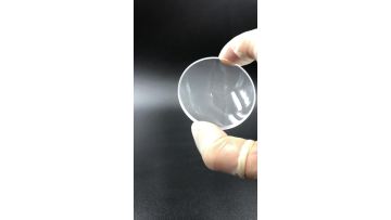 Dia12.7mm CaF2 plano-convex lenses focus co2 laser