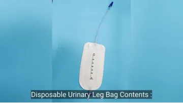 Disposable Urinary Drainage Collection Bag, Urine Bag 1000ml, with Non-Anti-Reflux Valve1