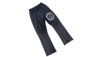 Factory Custom Batch High Quality French Terry Acid Washed Faded Distressed Retro Casual Trousers1