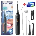Household Electric Ultrasonic Sonic Dental Scaler Whiten Teeth with LED Display Tartar Cleaner Tooth Calculus Remover Tool Kit