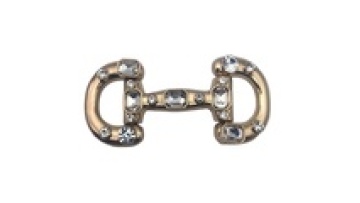Factory Price Gold Plated Metal Decorative Chain Buckles With Rhinestone for Shoes Handbag1