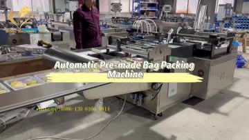  giving bag premade sachet package machine 