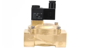 2V250-20 2V250-25 2/2 Way Normally Closed Water Air Brass Solenoid Valve 3/4′′ 1′′ 12V 24V DC 110V 220V AC1