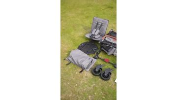 Off-Road & Sun Shade in One Folding Wagon