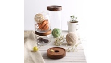 Various Sizes Factory Prodcued With Glass Storage Jar Stainless Steel Lids1