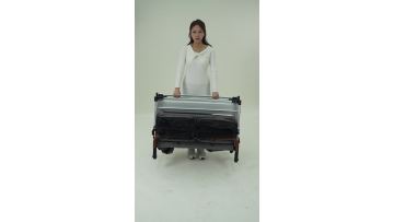6 Seater Convertible Wagon Stroller with Storage