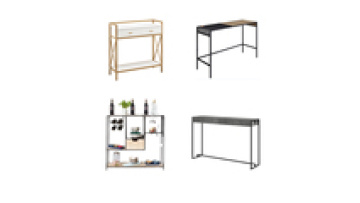Haiyang Modern Rustic Contemporary Luxury Metal Console Table1