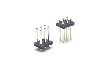 4.2mm Pitch Pin header Connector Dual Row Straight H2.5mm LCP Material 6P