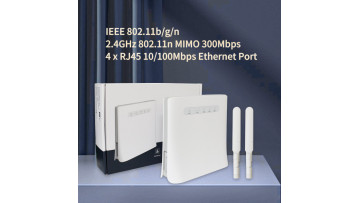 C100-4G Lte Cat4 Router 300Mbps Wifi Cpe Modem