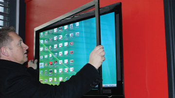 IR Touch Frame Installation
