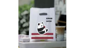 Cute Cartoon Panda Plastic Handheld Cake Packaging Bag